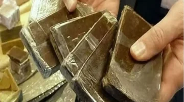 القبض على مروج حشيش بتبوك بعد مطاردة أمنية وضبط المادة المخدرة